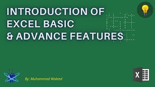 Introduction of Excel Basic and Advance Features | Urdu / Hindi