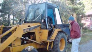 Case 480C backhoe