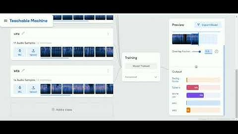 Teachable Machine (Sounds)