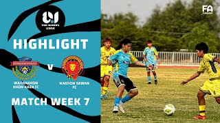 #TWL22024 HIGHLIGHTS | ฟุตบอลมหานครขอนแก่น เอฟซี v นครสวรรค์ เอฟซี