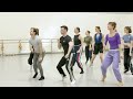 Scottish ballet copplia work party rehearsal