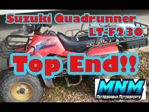 Complete Disassembly Of A 87 Suzuki Quadrunner Lt F230 Motor