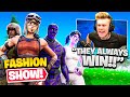 THE BEST FORTNITE FASHION SHOW SQUAD..