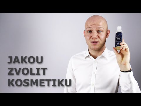 Video: Kosmetika Pro Muže - Funkce, Indikace K Použití