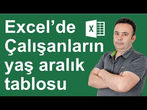 Video: Çalışanların Ortalama Yaşı Nasıl Hesaplanır