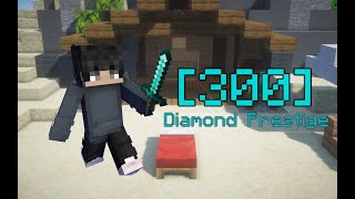 I hit 300 Stars (Diamond Prestige) in Minecraft Bedwars w/oChubby