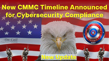 Major CMMC Timeline Announcement | DFARS NIST SP 800-171 CMMC Compliance Tip