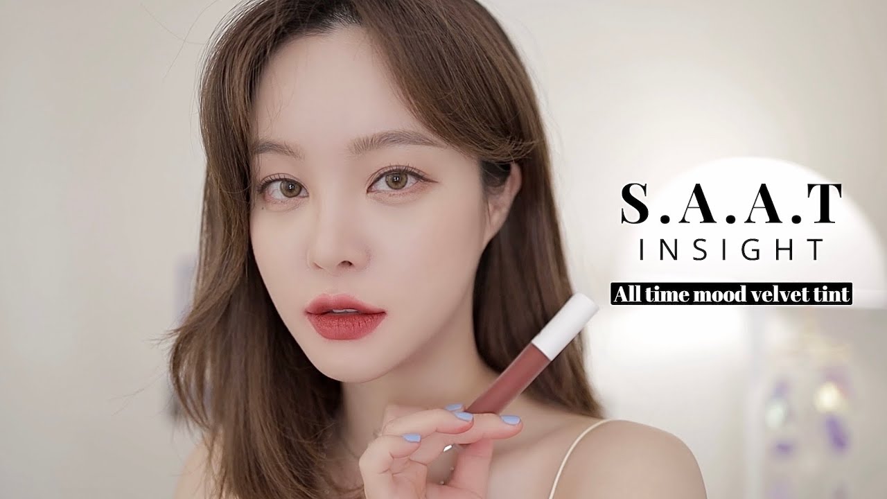 톤 파괴 립...!! 전 색상이 다 예뻐🤭 자트인사이트 올타임 무드 벨벳 틴트10가지 색상 리뷰💄 | SAEYAN 새얀 ...