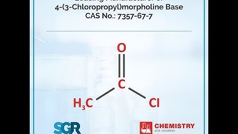Acyl chloride  Chemical Compound of Acid Chlorides   acid chloride formation   molecular structure