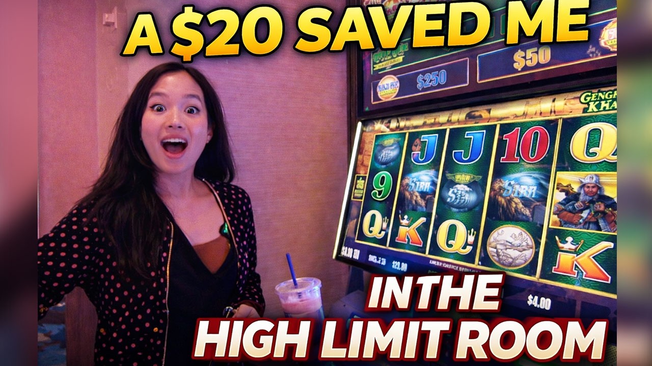 My last $20 That SAVED Me in The High LImit Room in Las Vegas