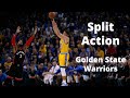 Split action  golden state warriors