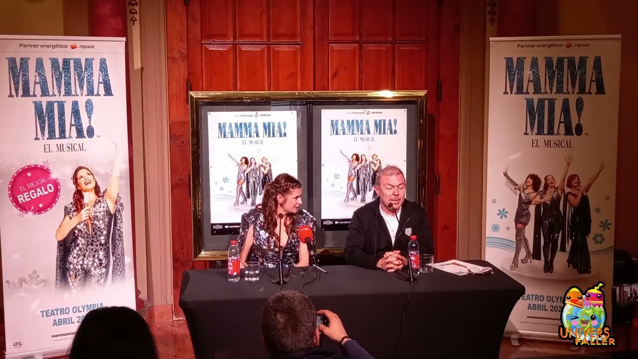 Univers Faller Presenta Rueda de Prensa Mamma Mia