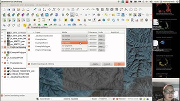 QGIS Vector Digitising: Snap Settings 01