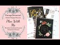 Plan With Me | Monthly Dashboard Layout | Vintage Botanical Classic Happy Planner | January Set Up