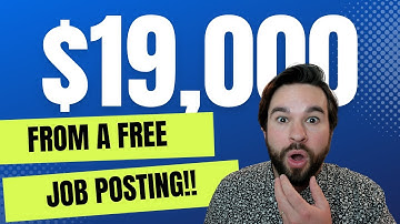 How I Made $19,000 from a free Indeed Job Posting