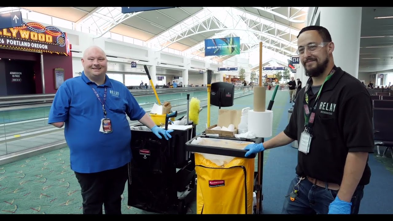 From Ticketing to Takeoff, the Relay Resources Janitorial Team Keeps