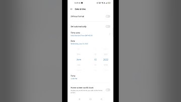 Auto Set Date And Time In Realme GT Neo 3, Realme GT Neo 3 Mein Date And Time Set