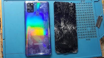 Samsung Galaxy A21S Broken Display Replacement - samsung galaxy a21s lcd replacement