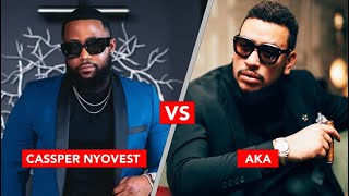 Cassper Nyovest afunguka chanzo cha Bifu lake na AKA, nilimkatalia kolabo, alininyima usingizi