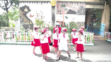 Tiết mục dự thi" Đủ ba bước - Rước bình an" Nhóm Rồng Lửa - tiểu học Trường Thạnh Quận 9