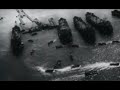 Okinawa US Navy Ships Pound Beach 10th Army Goes Ashore Aerial Beachhead Footage