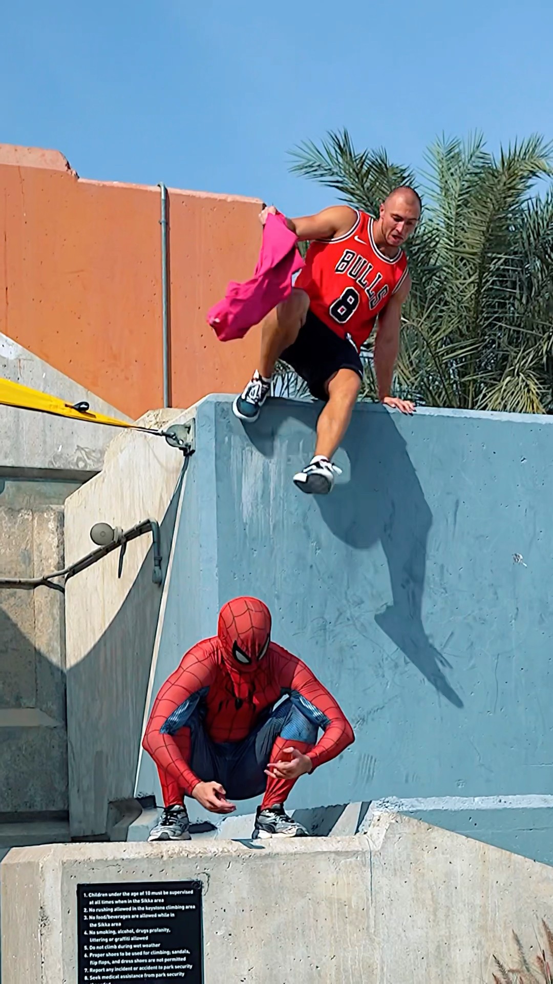 Unexpected Situation?? #kiryakolesnikov #funny #prank #parkour #stunt #comedy