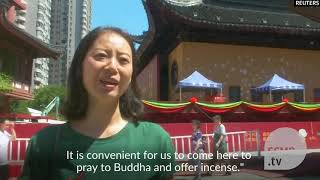 99-year-old Shanghai’s Jade Buddha Temple is on the move