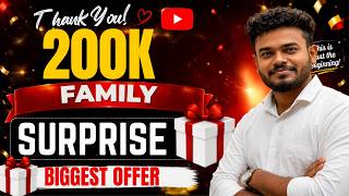 Thank You 200K Family🔥Best Ever Surprise For You 😍😍
