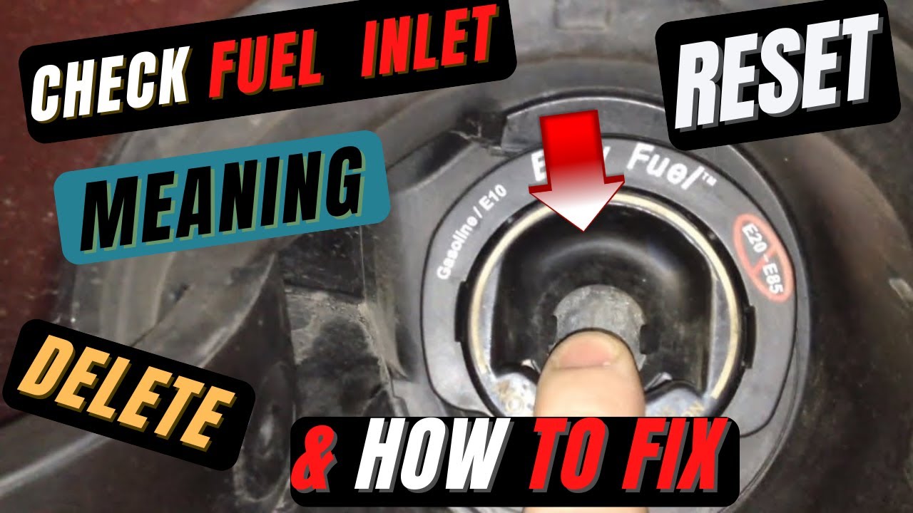 What Does Check Fuel Fill Inlet Mean On Ford F150