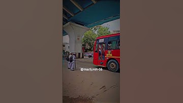 Msrtc new tata bs6 mg bus on station road Ahmednagar #bus_shorts #msrtcbus #lalpari #status #Shorts