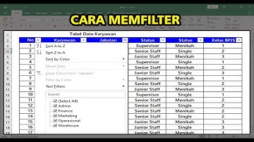 Cara Memfilter Data di Excel Secara Cepat dan Akurat