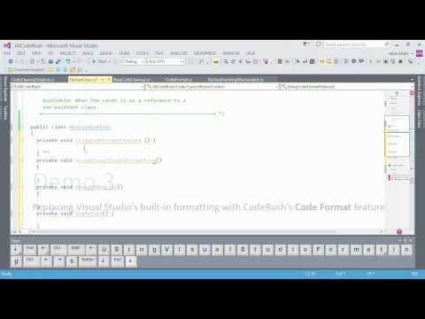 DevExpress CodeRush: Code Formatting Options