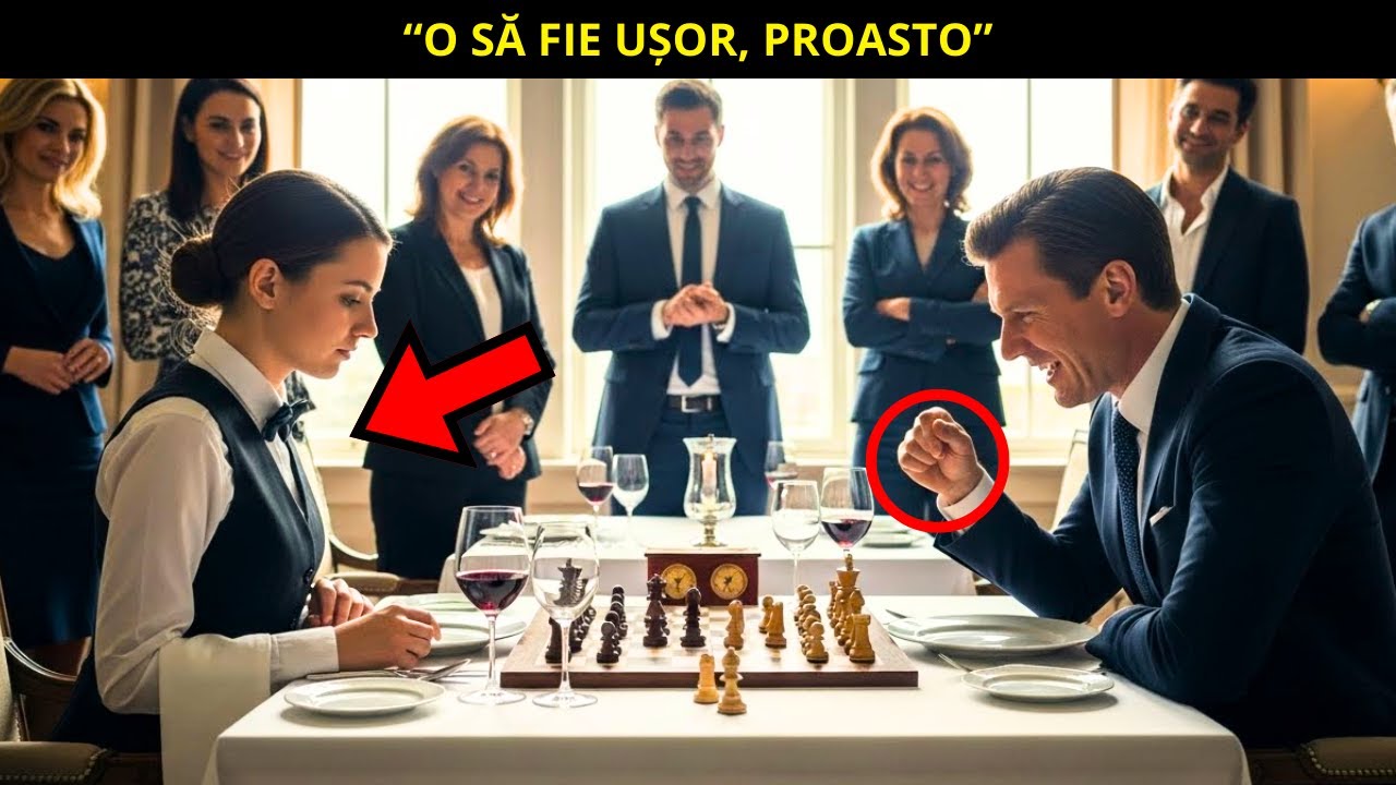 UN MILIARDAR A PROVOCAT O OSPĂTARĂ LA UN JOC DE ȘAH CA SĂ O UMILEASCĂ... DAR EA ERA UN GENIU!