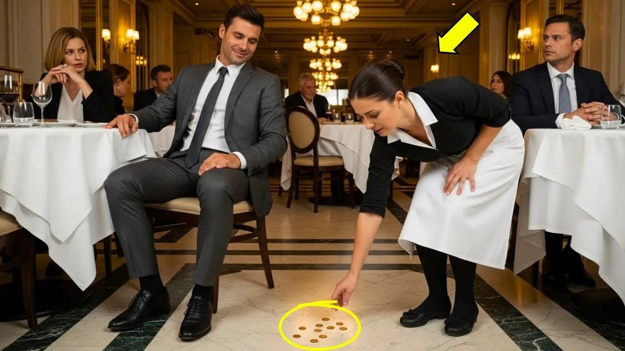 UM MILIONÁRIO JOGA A GORJETA NO CHÃO PARA HUMILHAR A CAMAREIRA… E ALGO INESPERADO ACONTECE..