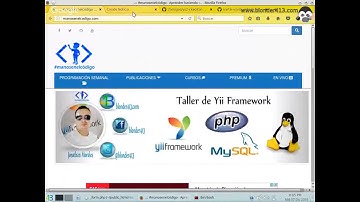 Clase 8 Creación de un blog con Yii Framework 2