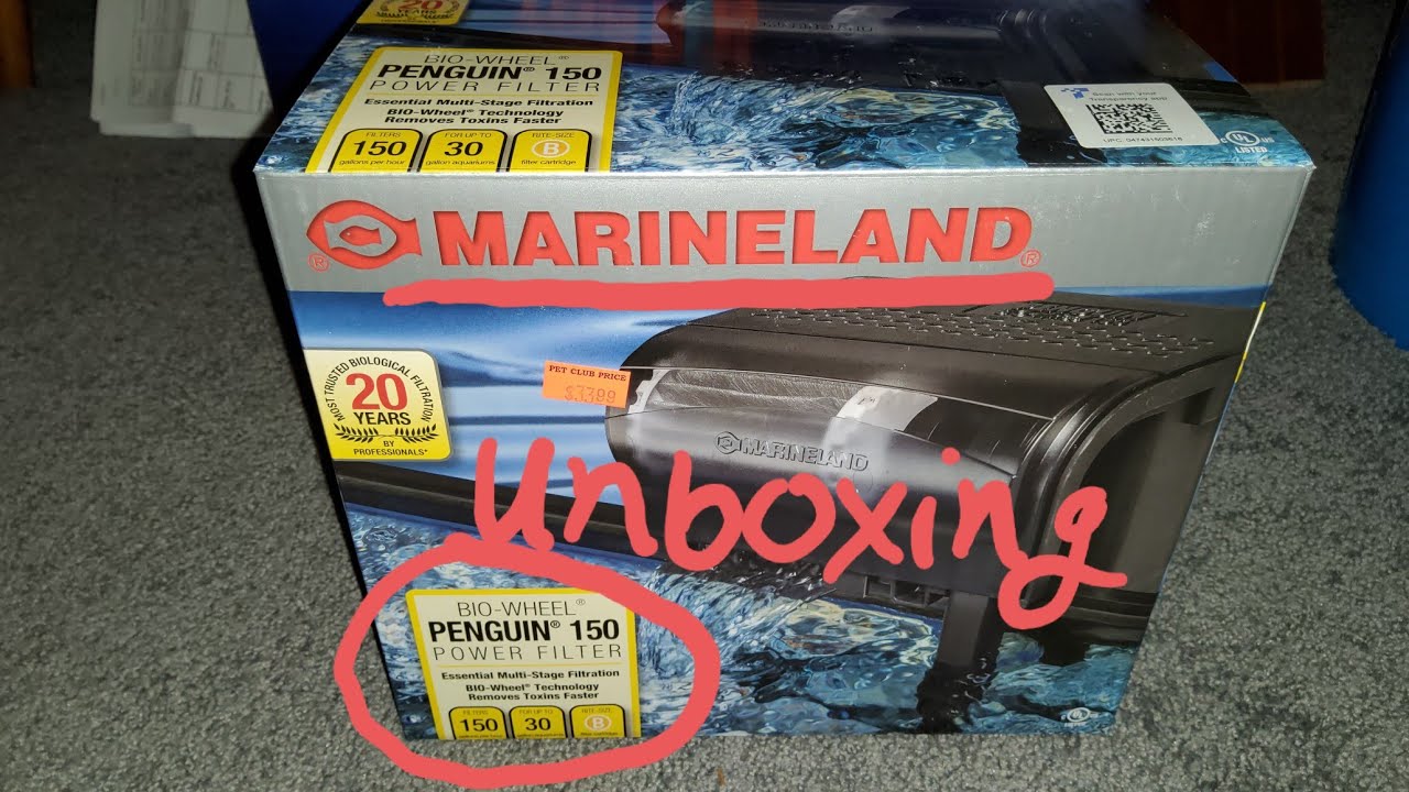 Marineland penguin 150 unboxing