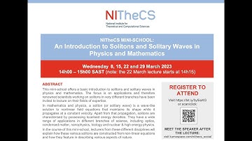 2023-03 NITheCS Mini-school - 