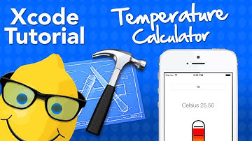 XCode 5 Tutorial Temperature Calculator - Geeky Lemon Development
