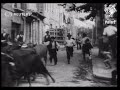 Bull fight fiesta in spain 1935