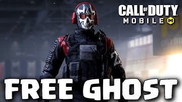 Get your FREE Ghost Skin NOW in CoD Mobile