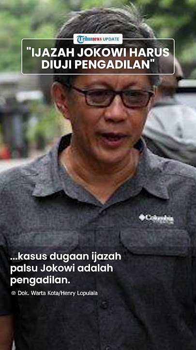 Rocky Gerung Heran Jokowi Ingin Ijazah Dibuka di Pengadilan tapi Bareskrim Malah Tutup Kasus