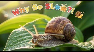 Why Are Snails So Slow? 🐌 Surprising Secrets of Nature for Kids!