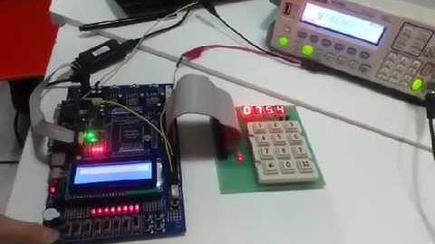 Frequency counter By FPGA