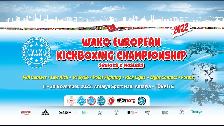 Ring 3 WAKO European Championships 14/11/2022