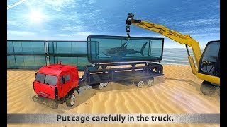 Sea Animals Cargo Transporter Truck / Best Android Gameplay HD screenshot 4