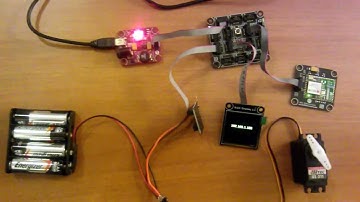 Using voice commands to control a servo