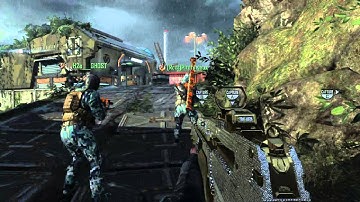 Black ops 2 Combat axe across map Uplink Domination