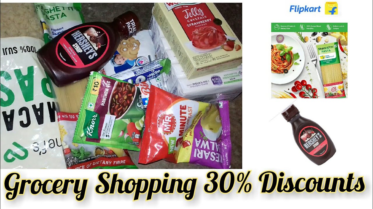 Flipkart Grocery Shopping/30 Discount Offer Online Shopping Review