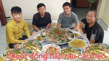 Chuột Đồng Luộc Béo Ngậy .Chấm Bát Bổi Thần Thánh | Biển Nguyễn ngọc 