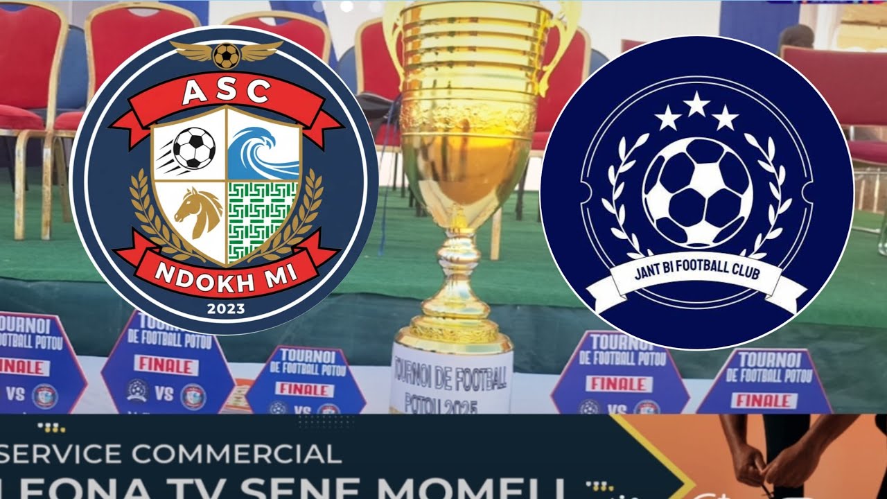FINAL🏆 JANT BI DE POTOU VS NDOKH MI DE MONTAGNE SAMEDI 1ER NOVEMBRE 2025  STADE MUNICIPAL DE POTOU